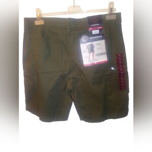 Weatherproof Trail Utility Ripstop Shorts Olive Mens 34-(36)Stretch Outdoors NWT